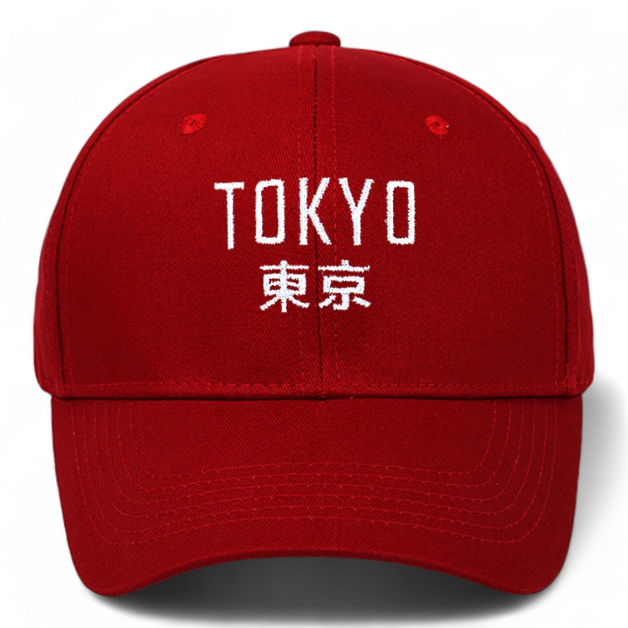 Casquette Tokyo ’The Japan Panel’ - Bordeaux / Ajustable