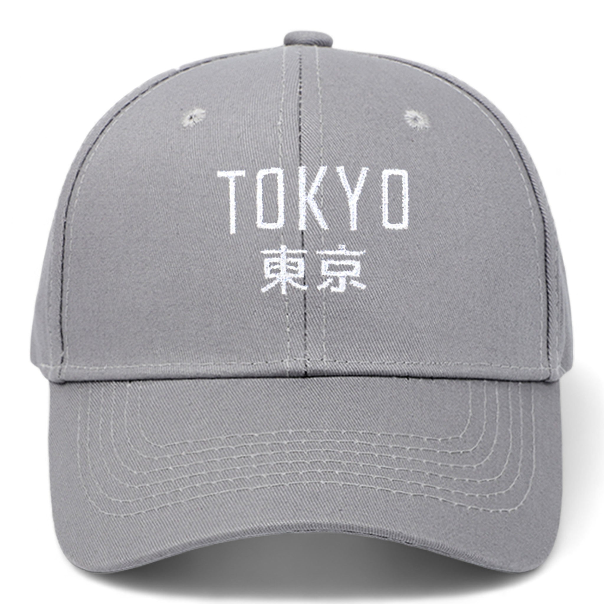 Casquette Tokyo ’The Japan Panel’ - Gris / Ajustable