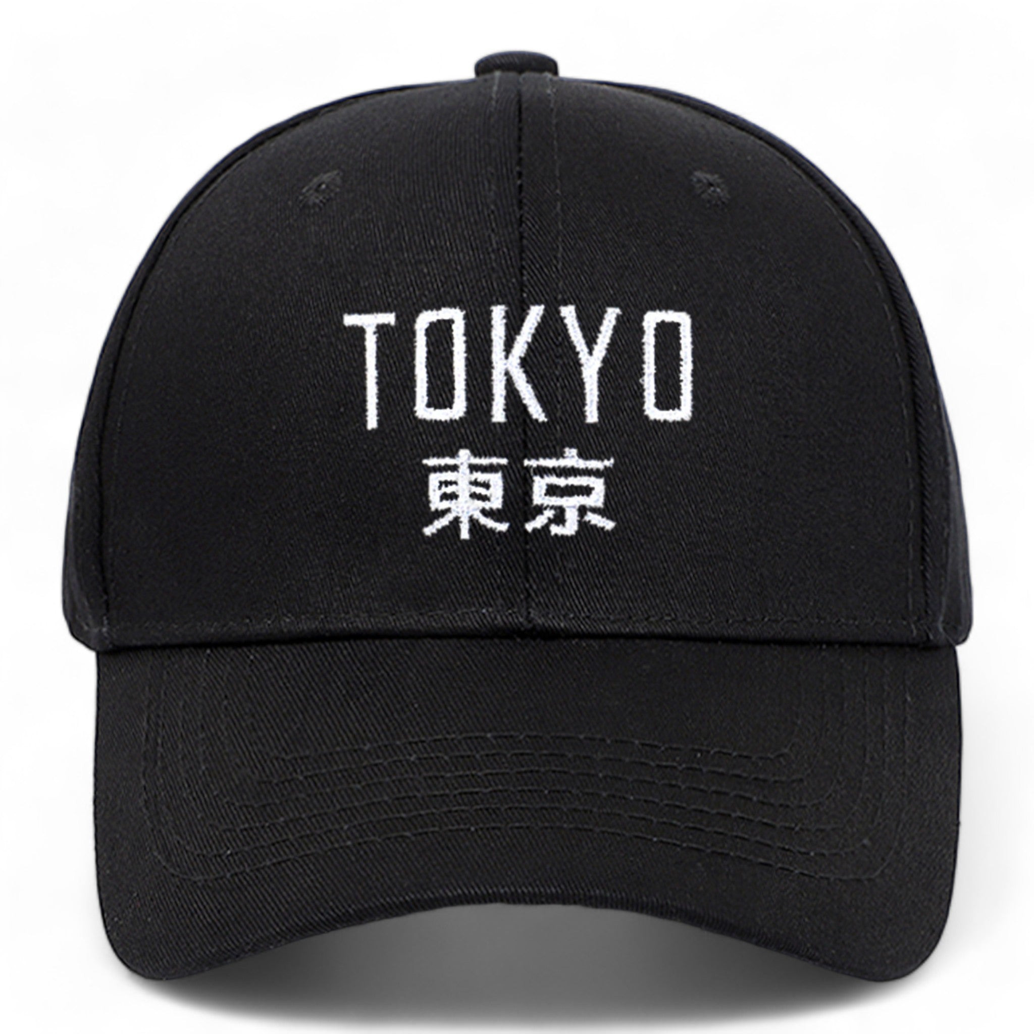 Casquette Tokyo ’The Japan Panel’ - Noir / Ajustable