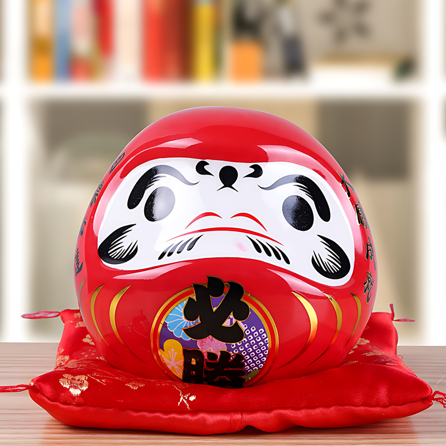 Daruma Rouge - 12 x 11 10 cm