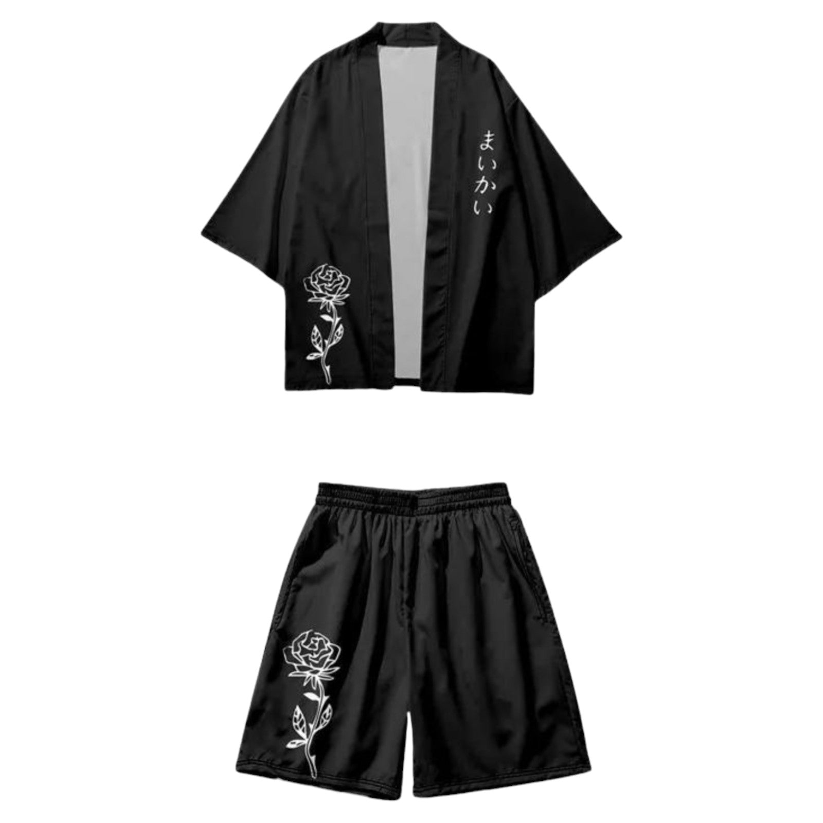 Kimono homme noir
