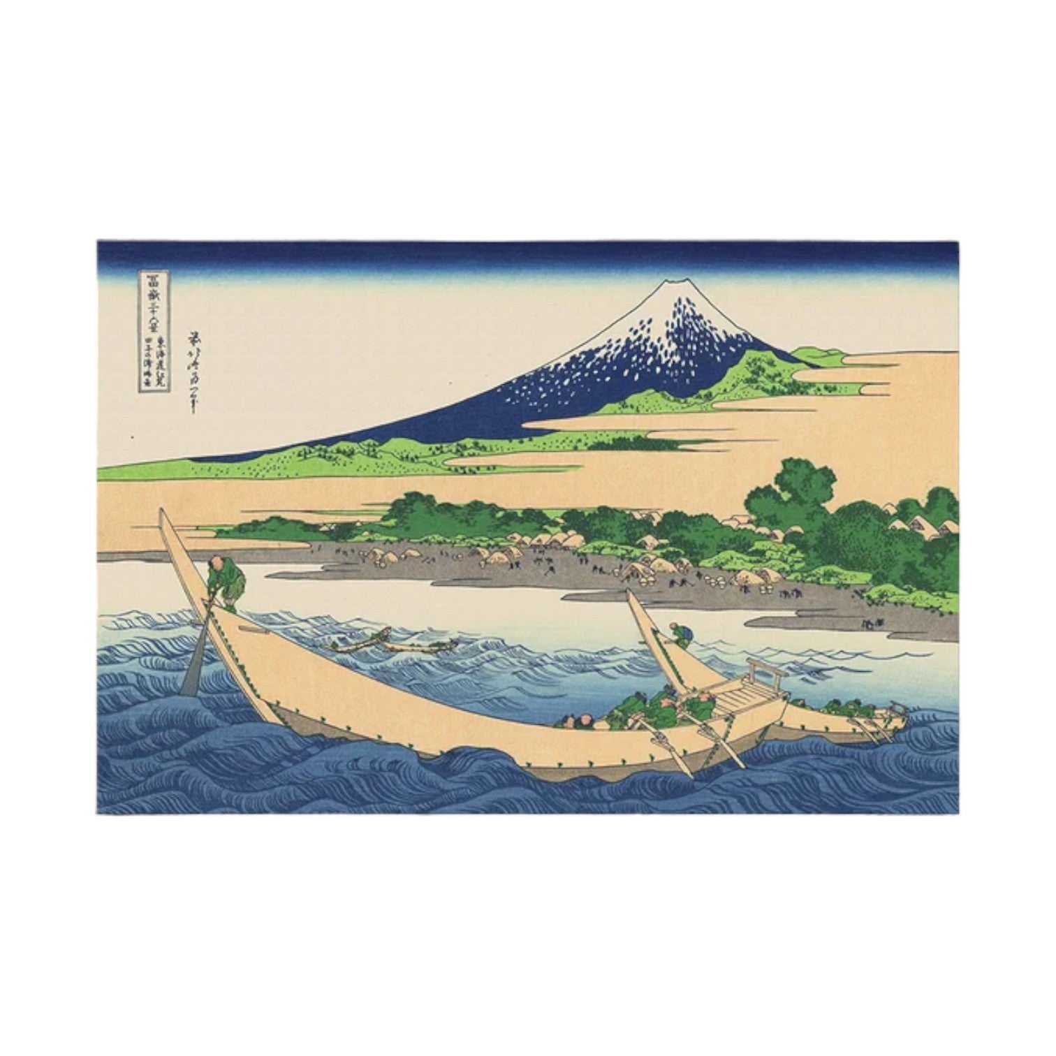 Estampe Japonaise Artiste ’Fuji View’ - 40X60