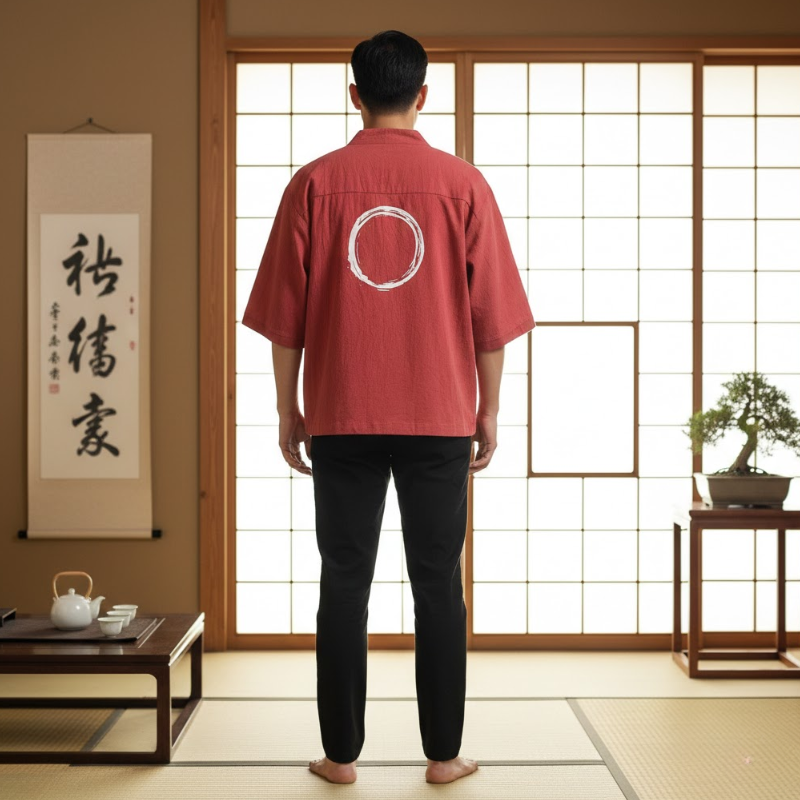 Haori homme japonais