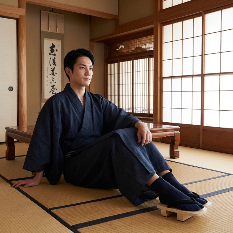 Geta japonaise bois art martiaux