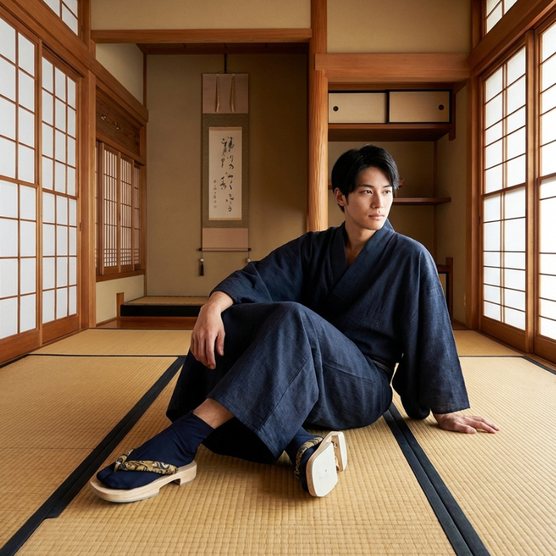 Geta japonaise bois art martiaux