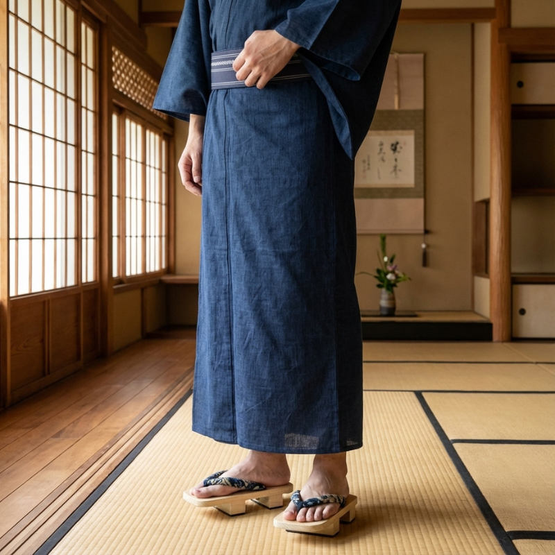 Geta japonaise bois art martiaux