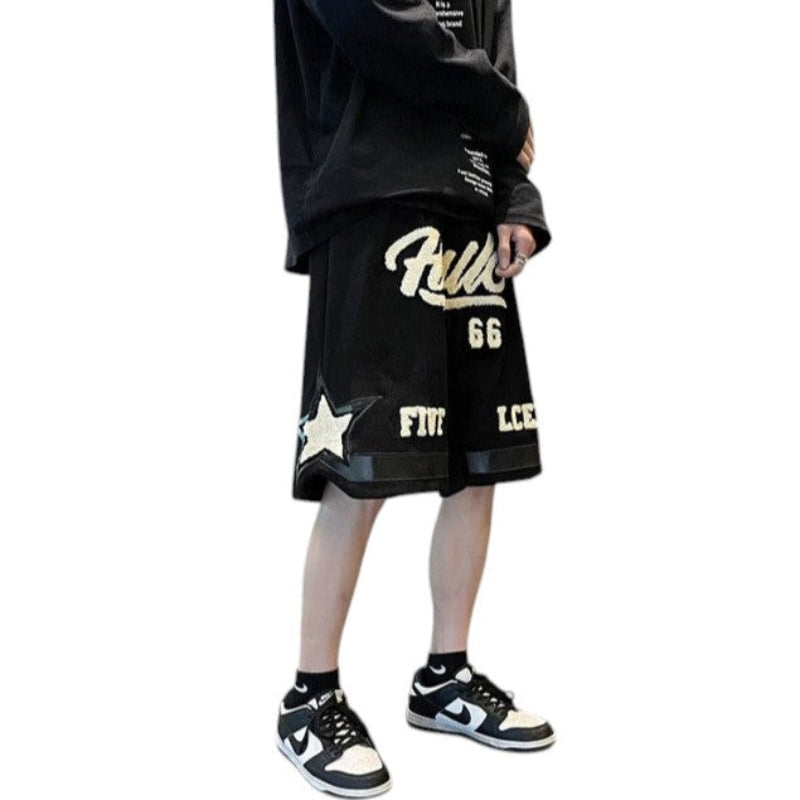 Streetwear graphic shorts