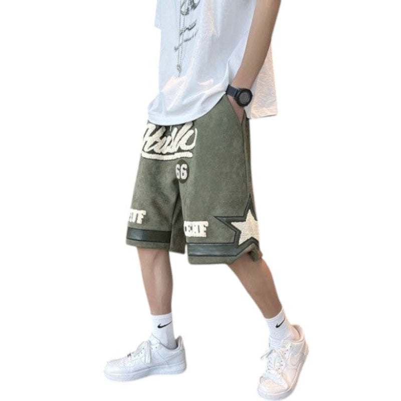 Streetwear graphic shorts