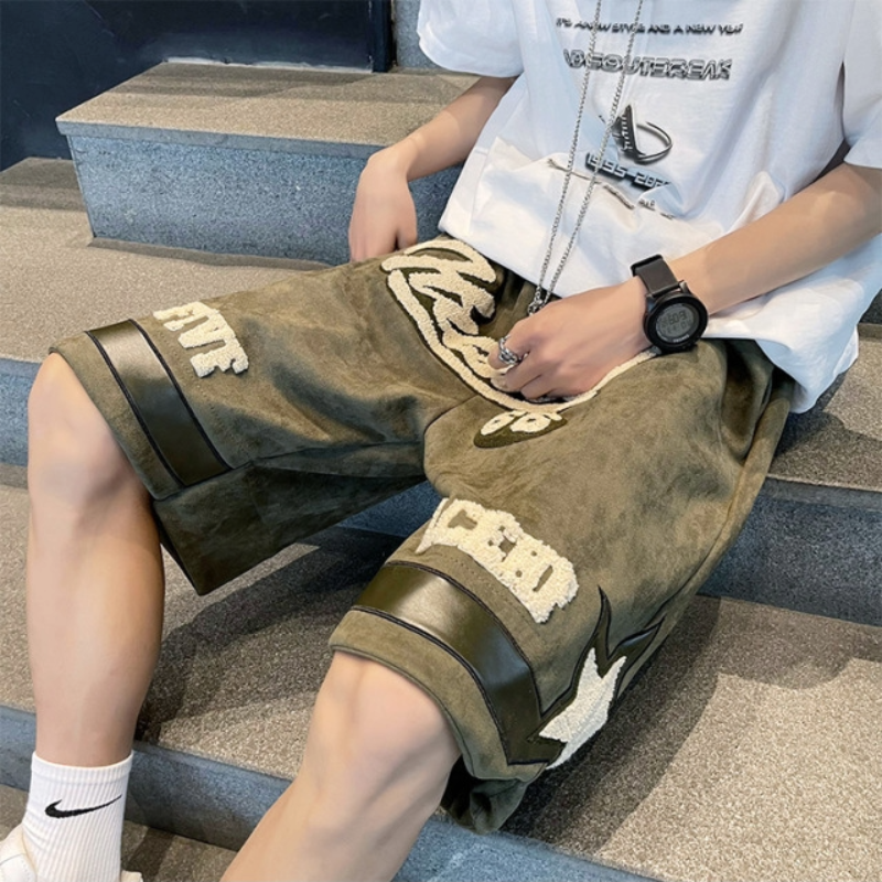 Streetwear graphic shorts