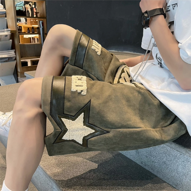 Streetwear graphic shorts