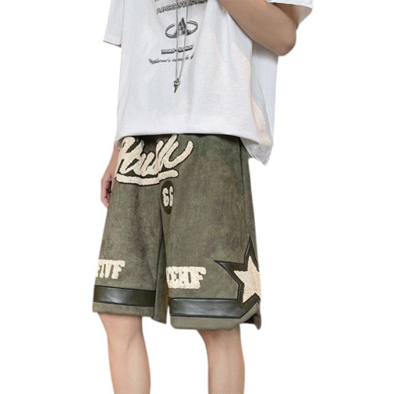 Streetwear graphic shorts