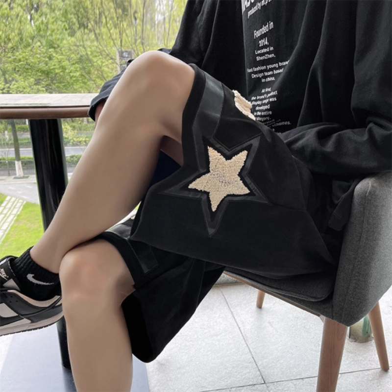 Streetwear graphic shorts