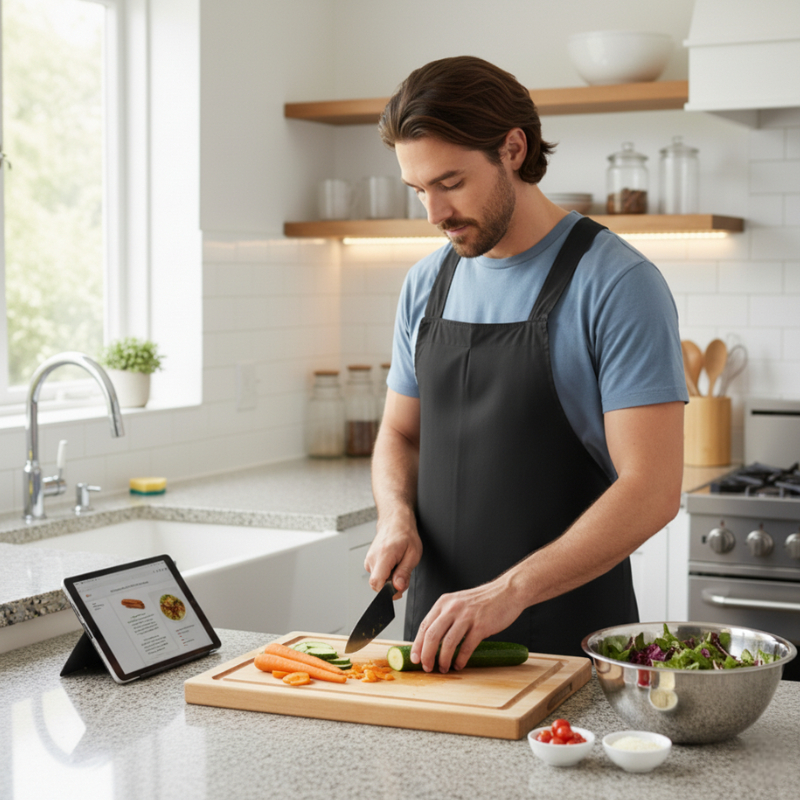 Tablier croisé japonais
