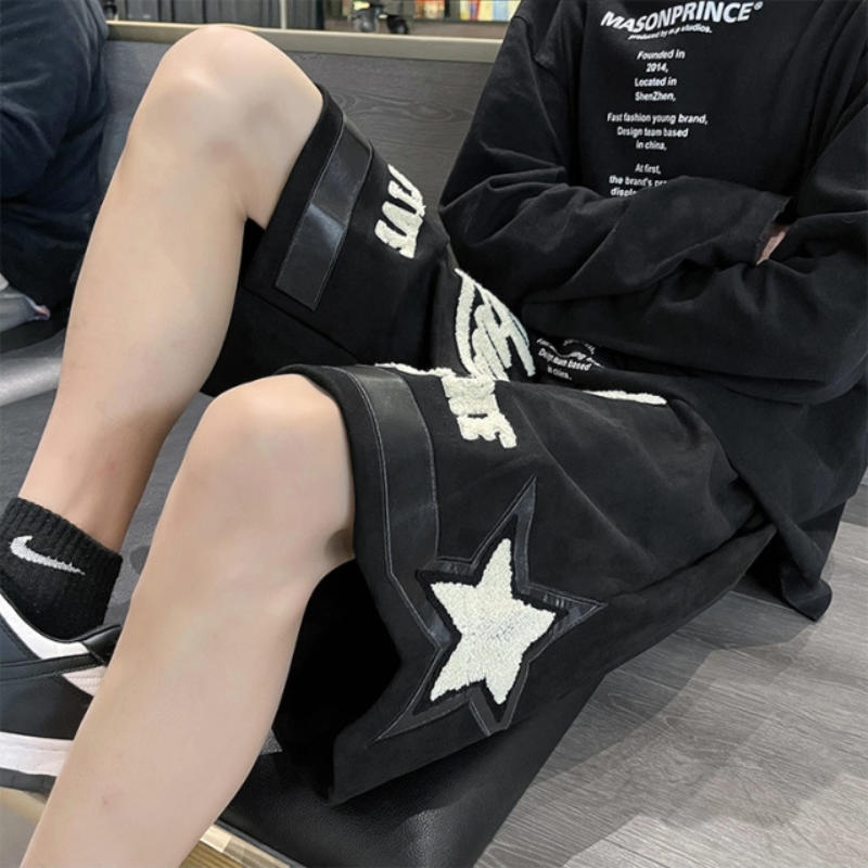 Streetwear graphic shorts