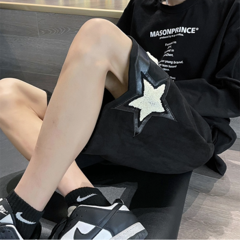 Streetwear graphic shorts
