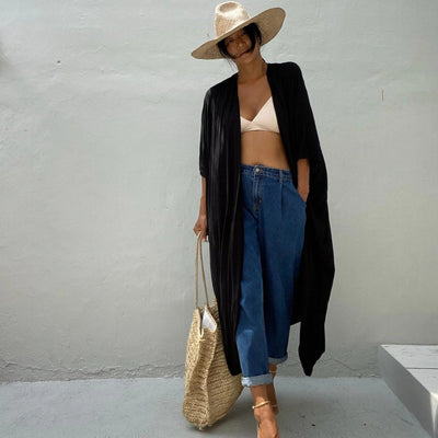 kimono de plage bohème