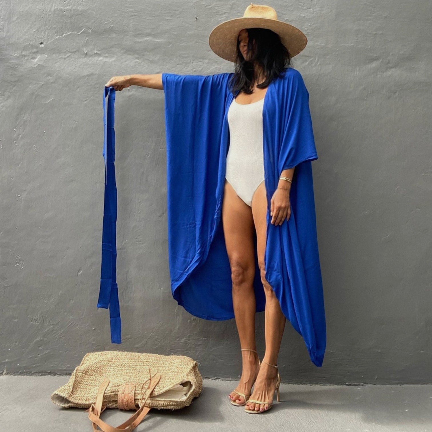 kimono de plage bohème