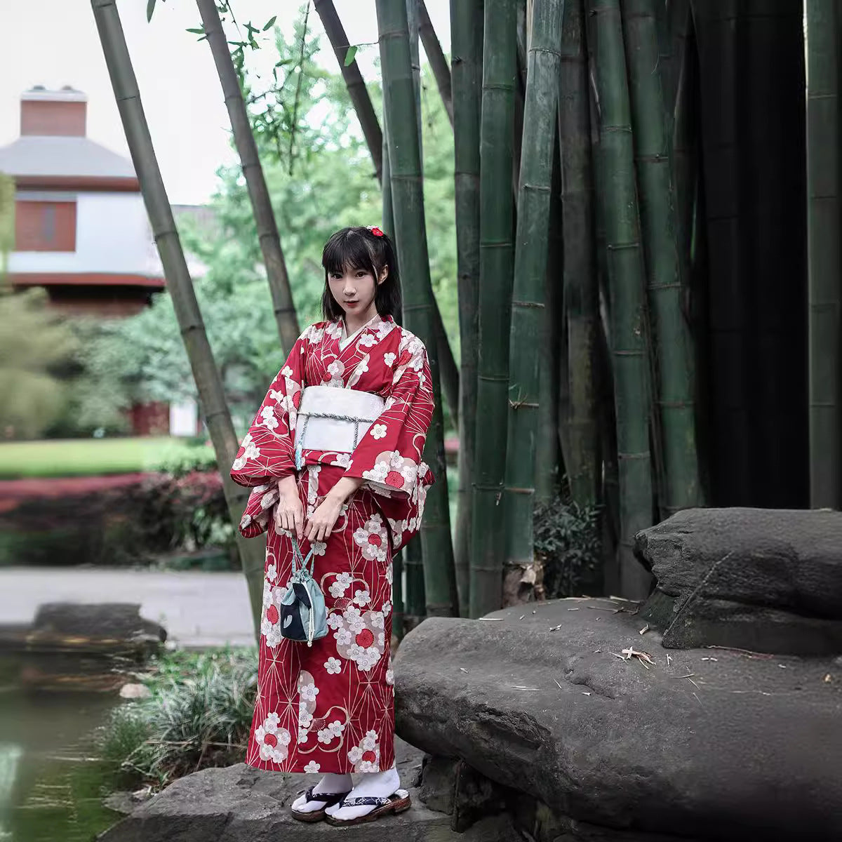 Kimono Femme Japonais Robe - Taille unique