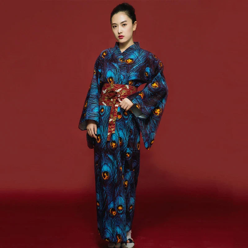 Kimono Japonais Femme Long