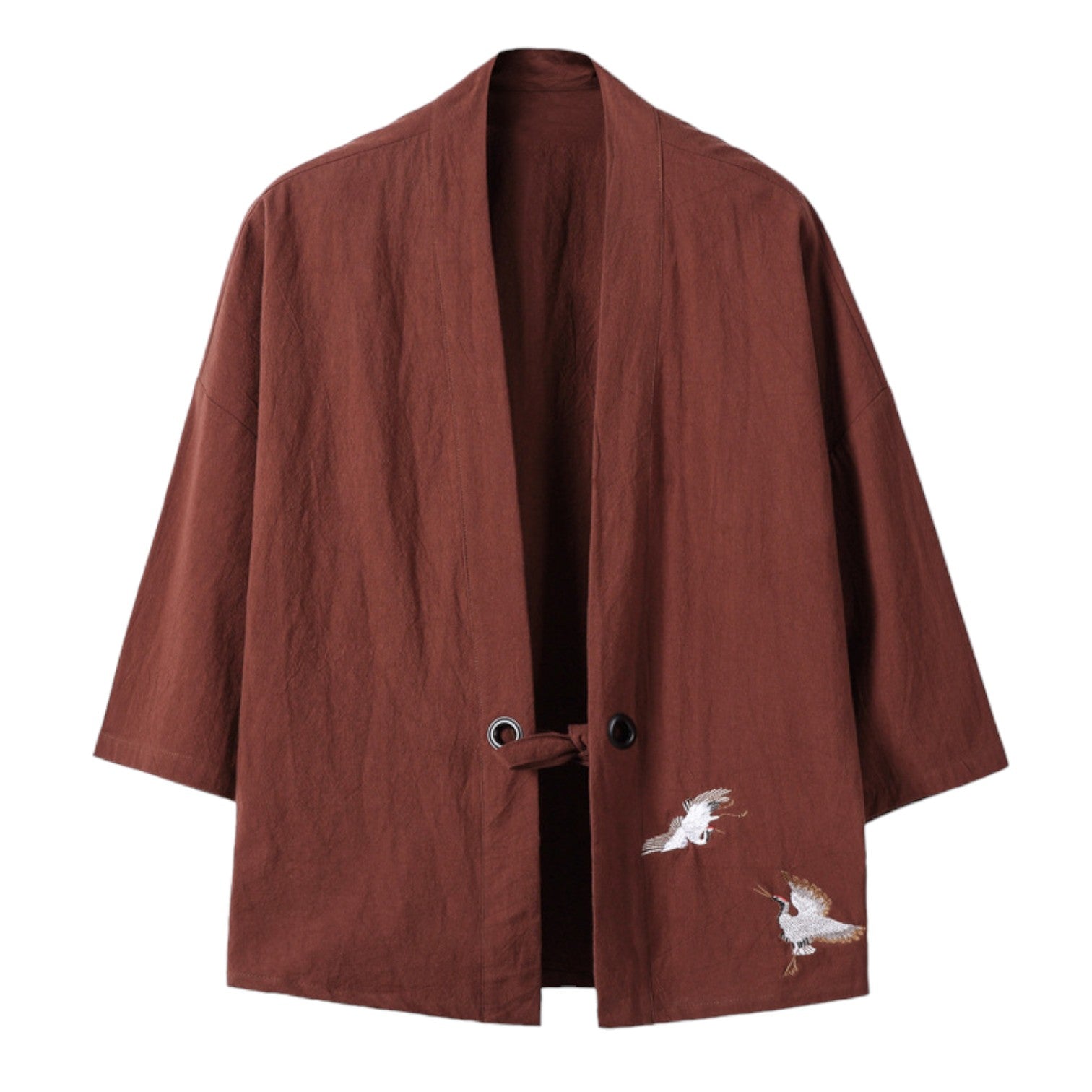 Kimono Japonais Homme Veste - Marron / M