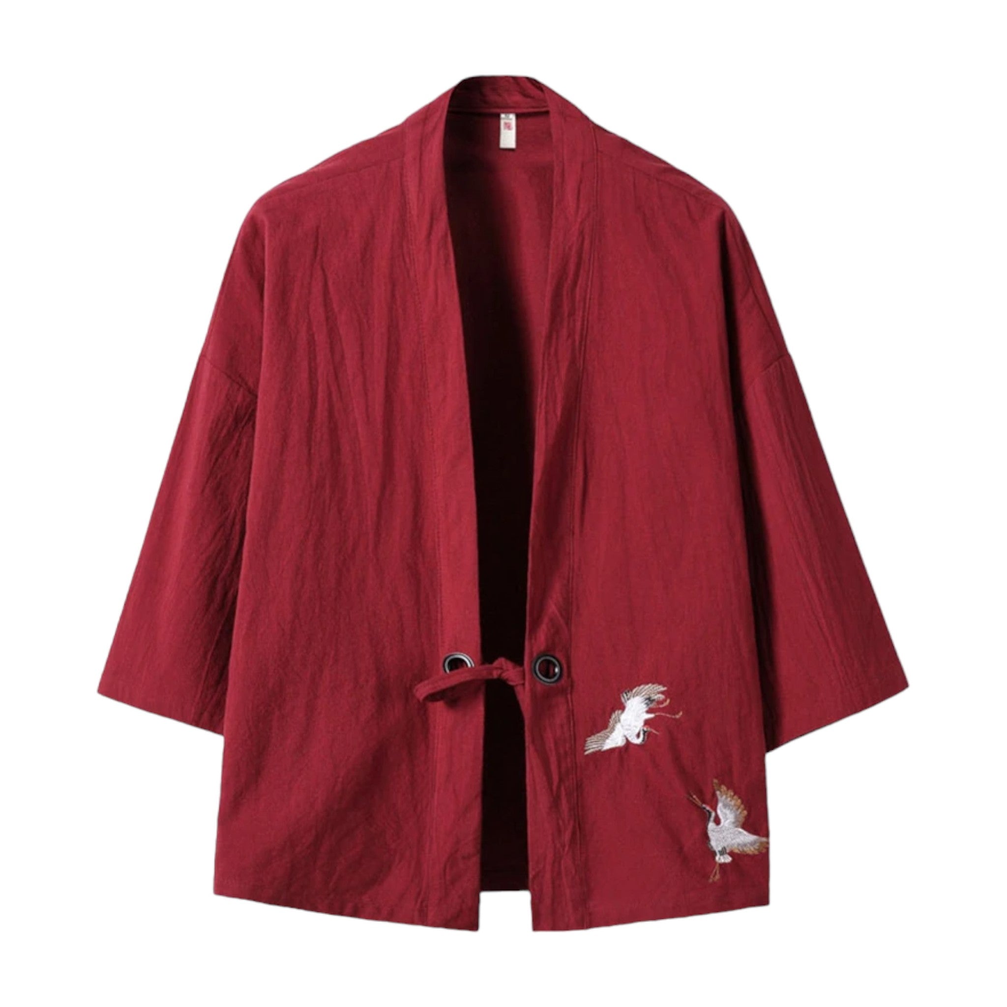 Kimono Japonais Homme Veste - Rouge / S