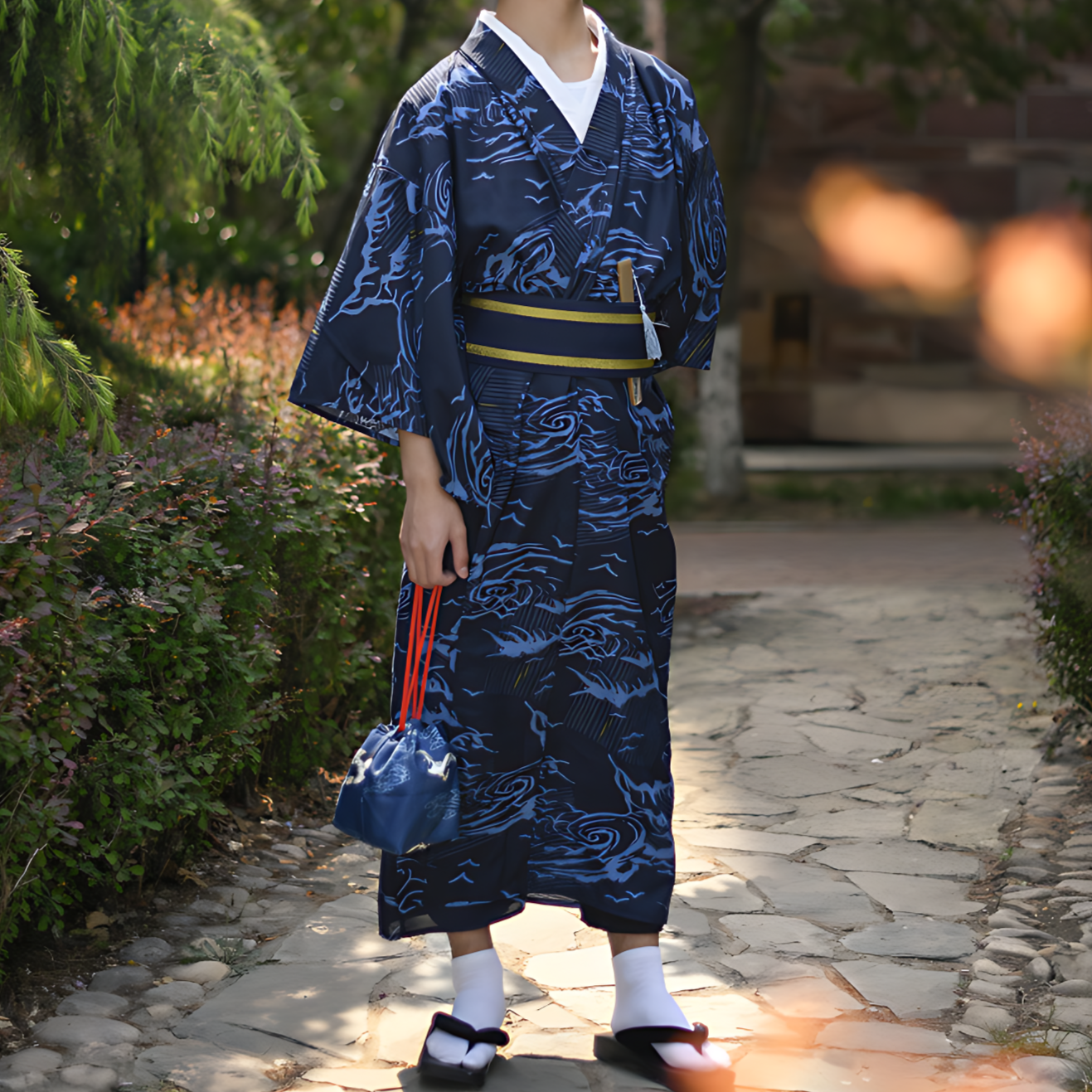 Kimono Long Homme
