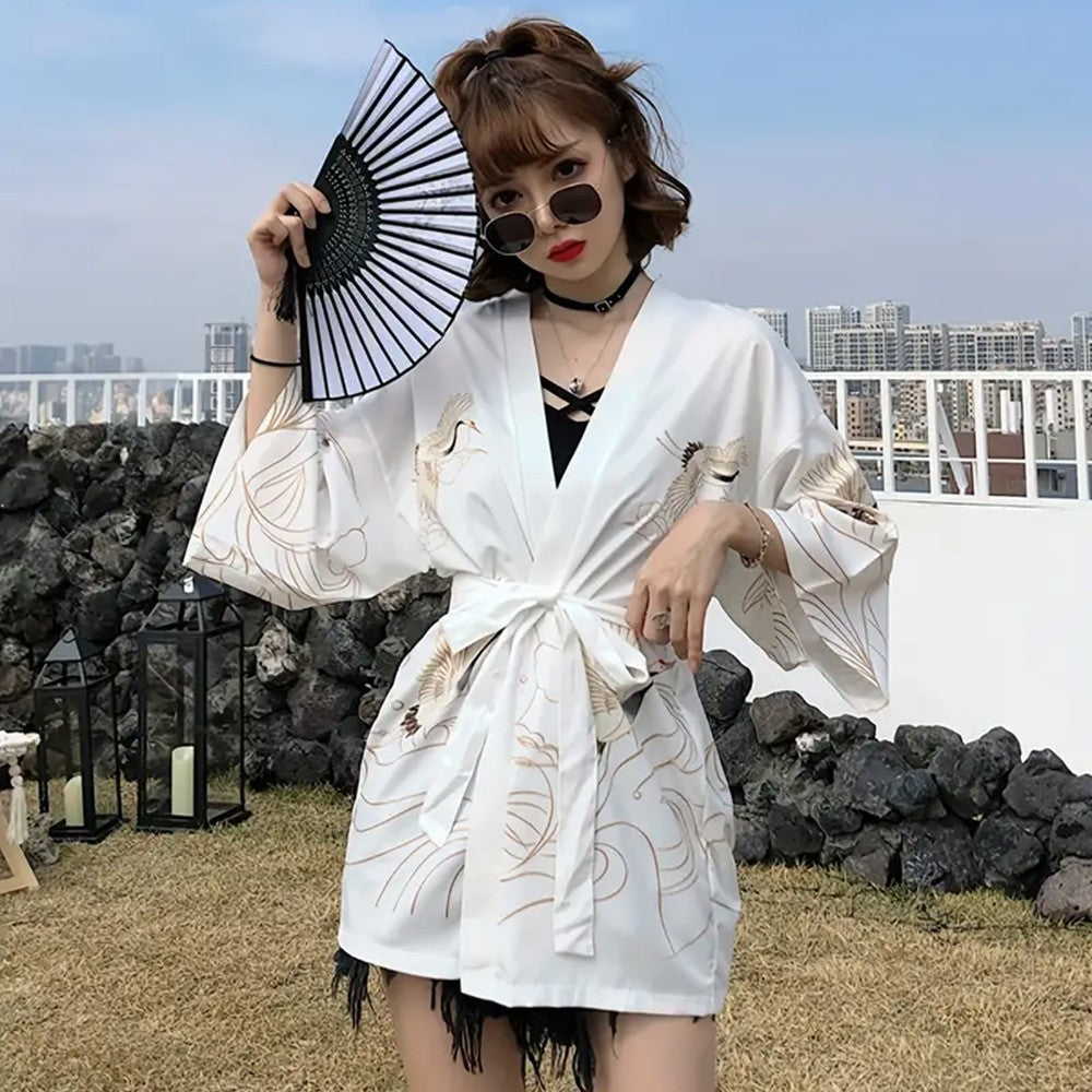 Kimono plage femme