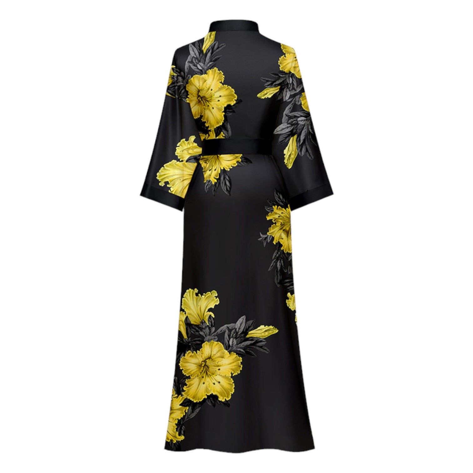 kimono satin long