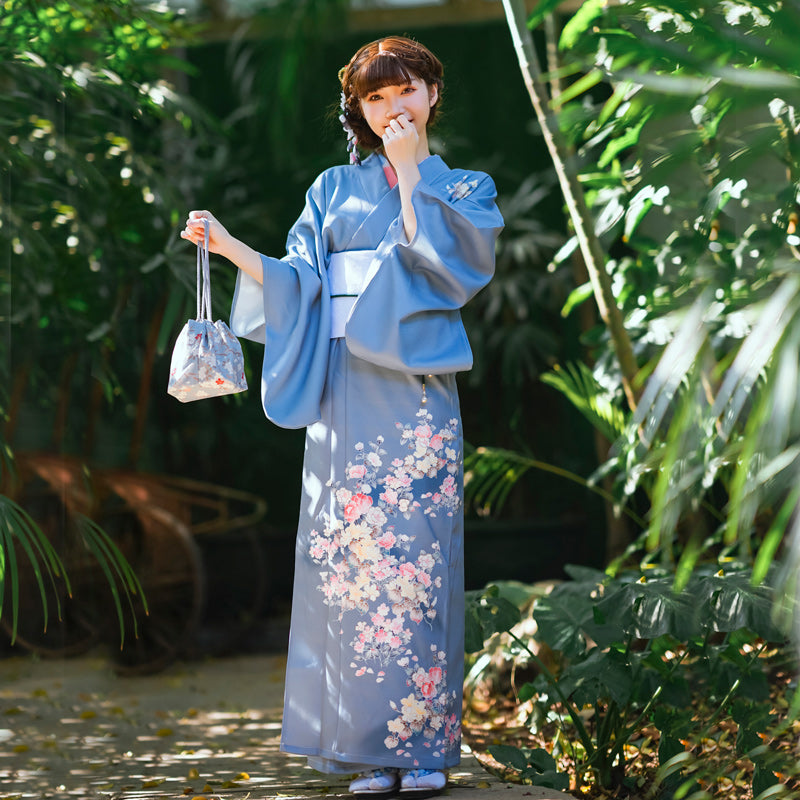 kimono yukata femme - Taille unique: 140cm