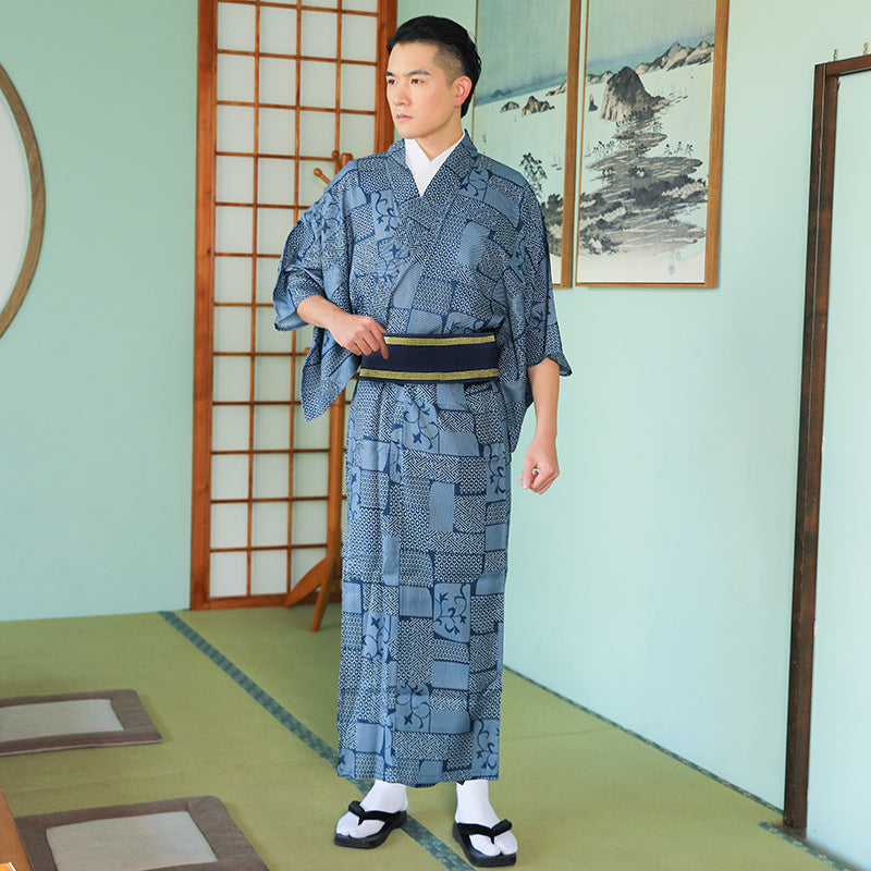 Kimono Yukata Homme - Taille unique