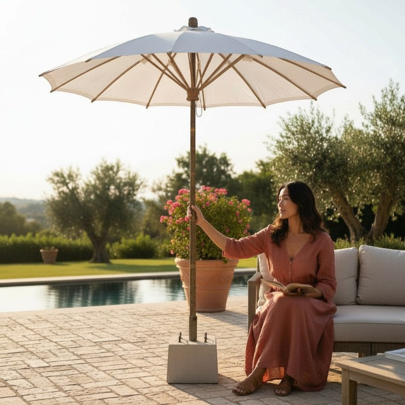 Ombrelle japonaise jardin