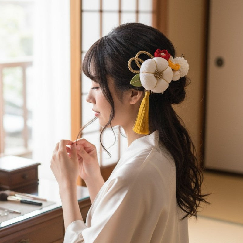 Kanzashi traditionnel