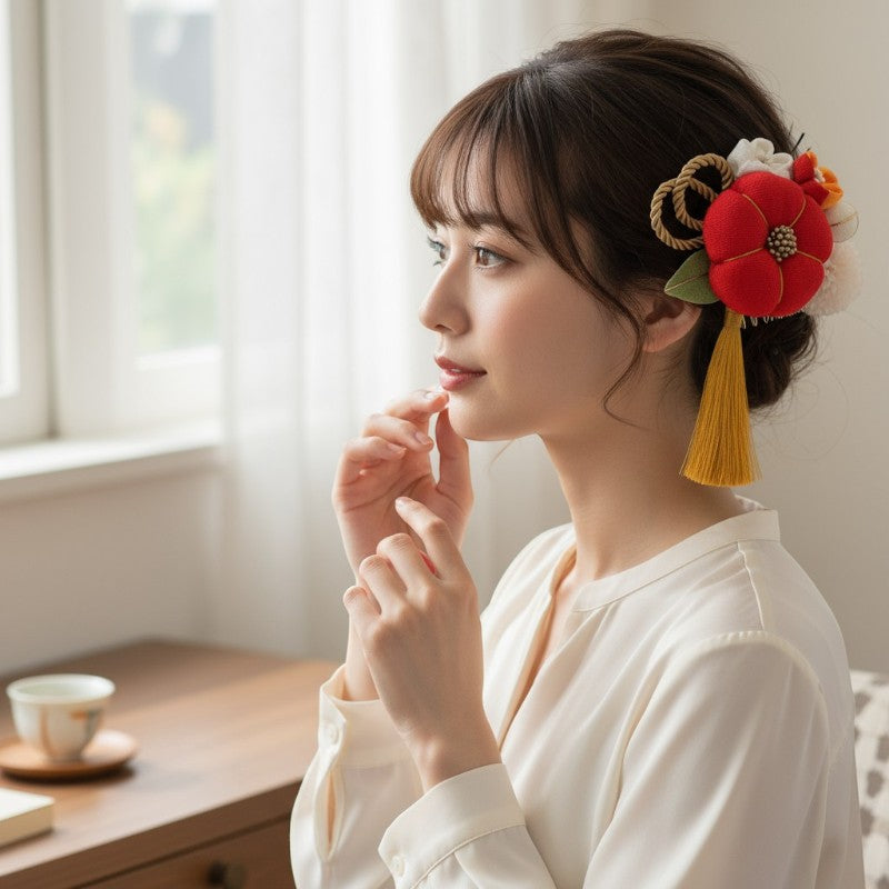 Kanzashi traditionnel