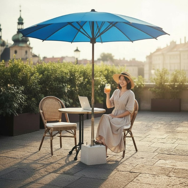 Ombrelle japonaise jardin