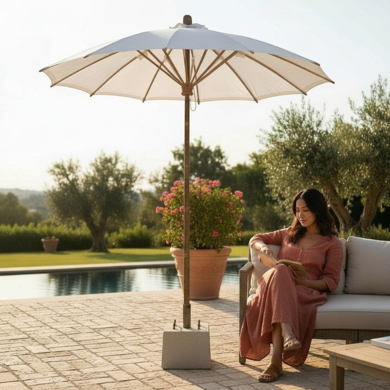 Ombrelle japonaise jardin