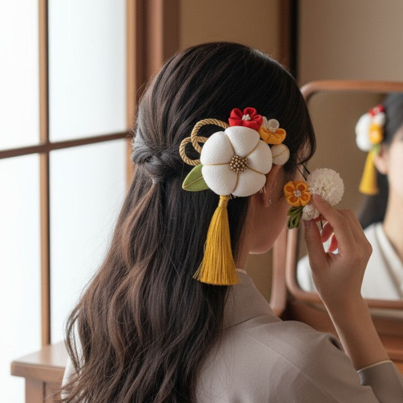 Kanzashi traditionnel