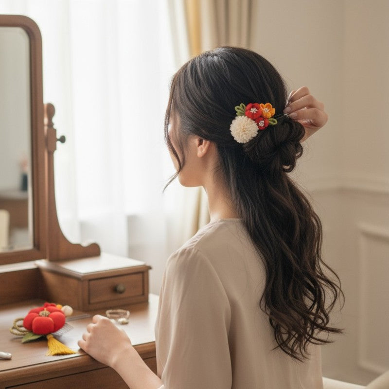 Kanzashi traditionnel