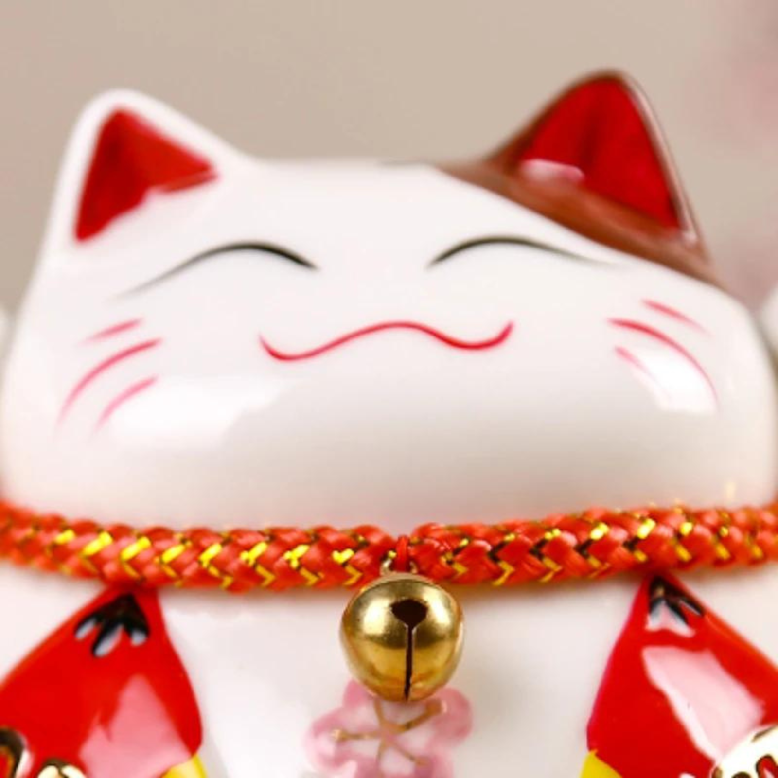 Maneki Neko Tirelire ’Éventails’