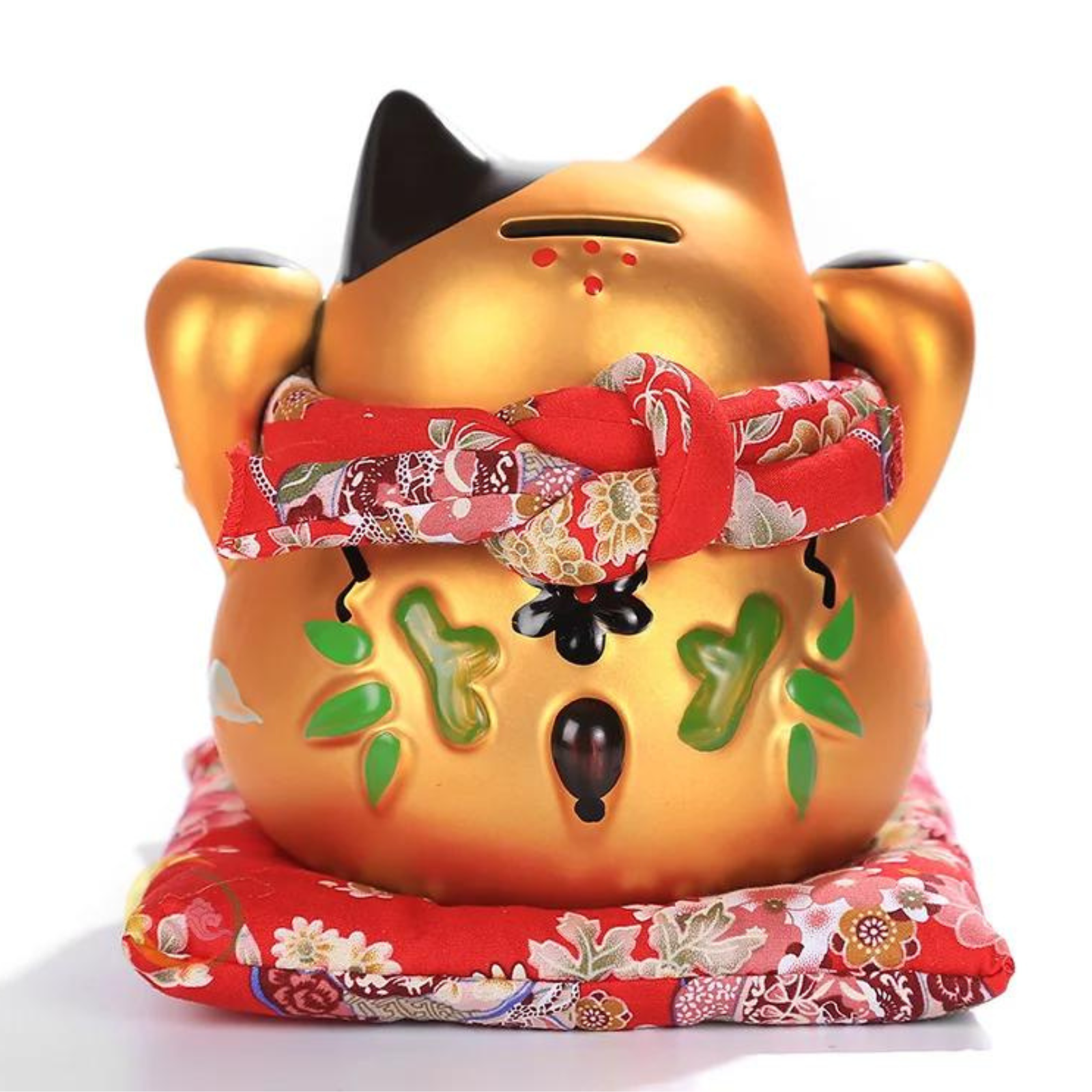 Maneki Neko Tirelire ’Éventails’