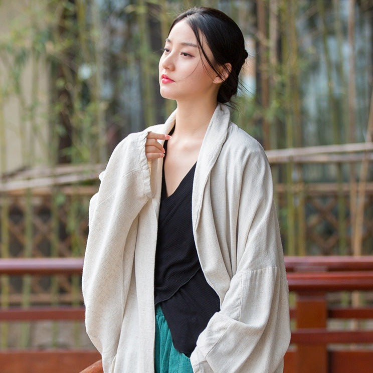 Manteau kimono oversize