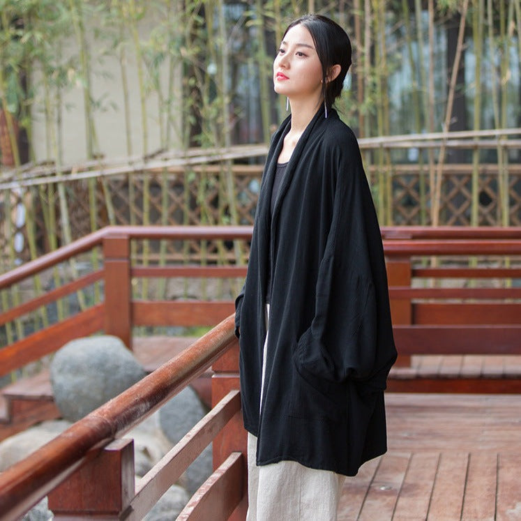 Manteau kimono oversize