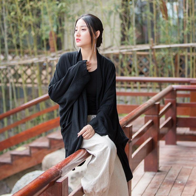 Manteau kimono oversize