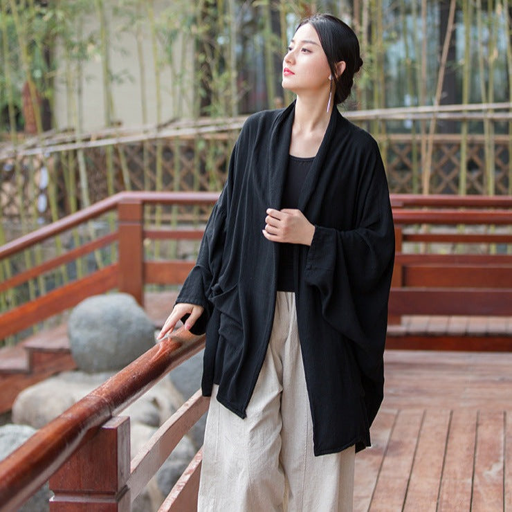 Manteau kimono oversize