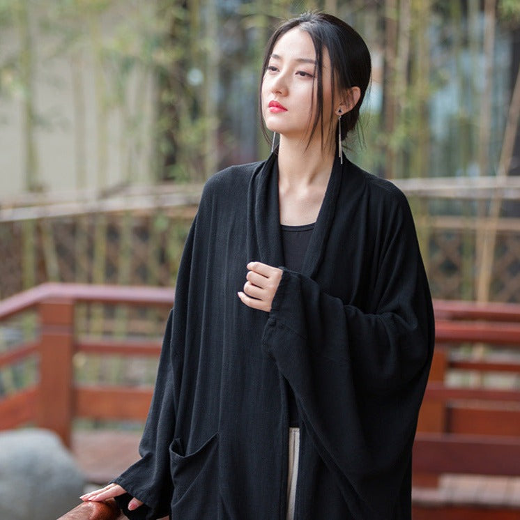 Manteau kimono oversize