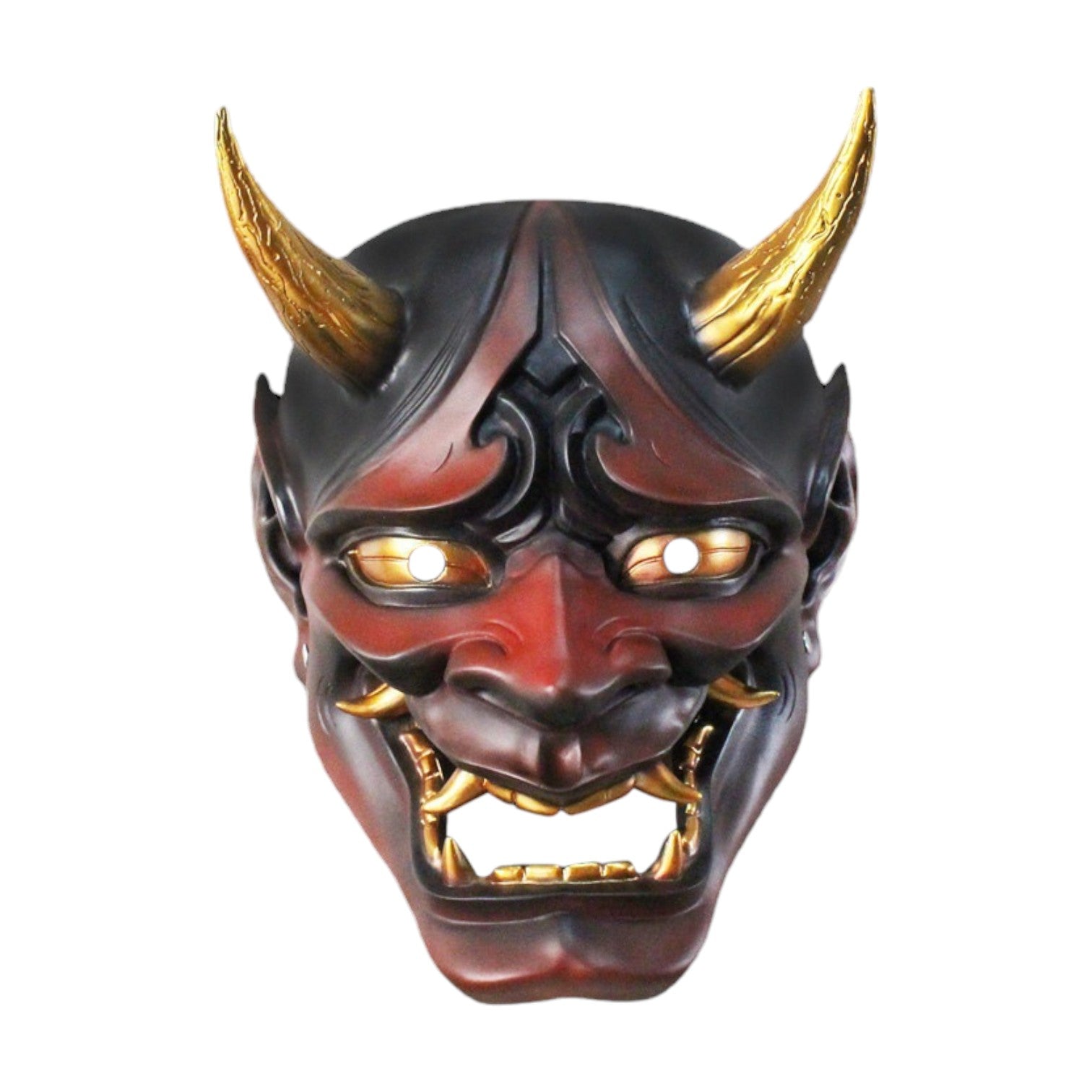 Masque Demon Japonais ’Hannya’ - Rouge