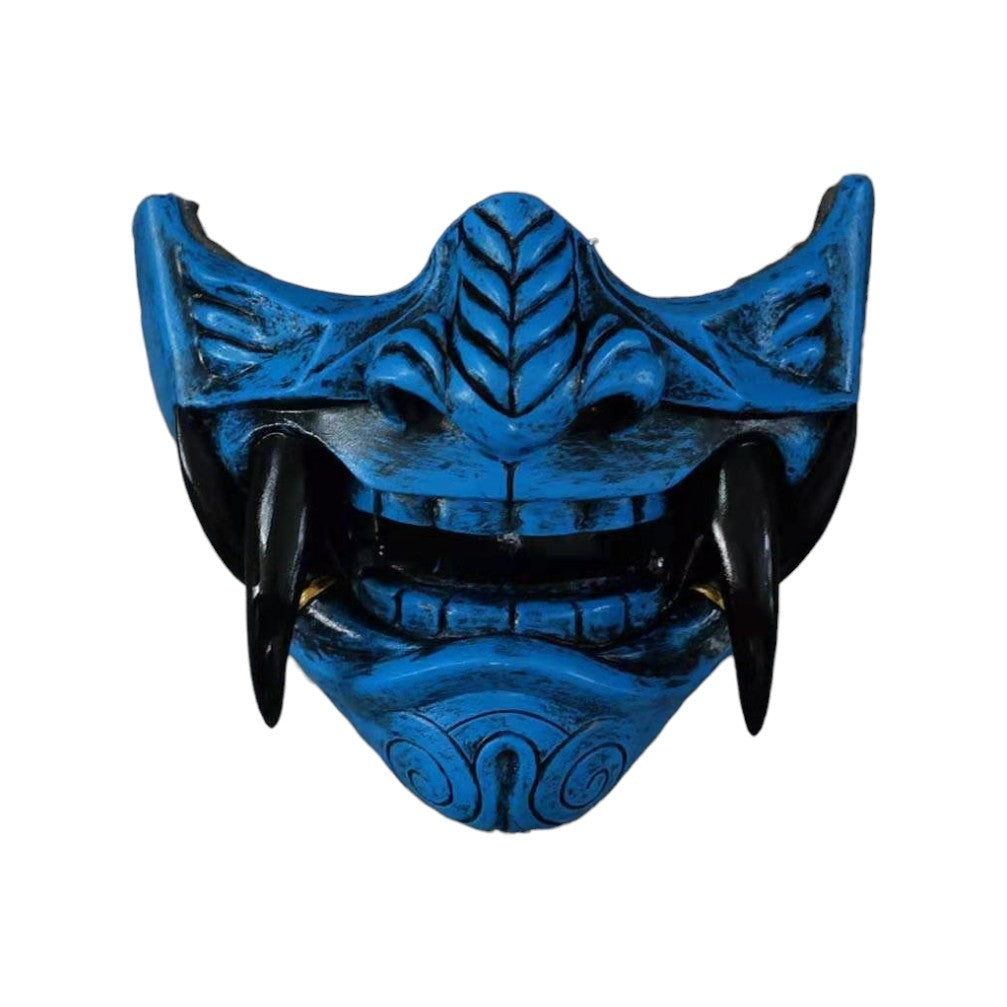 Masque Japonais Samourai ’Ama-no-Jaku’ - Bleu