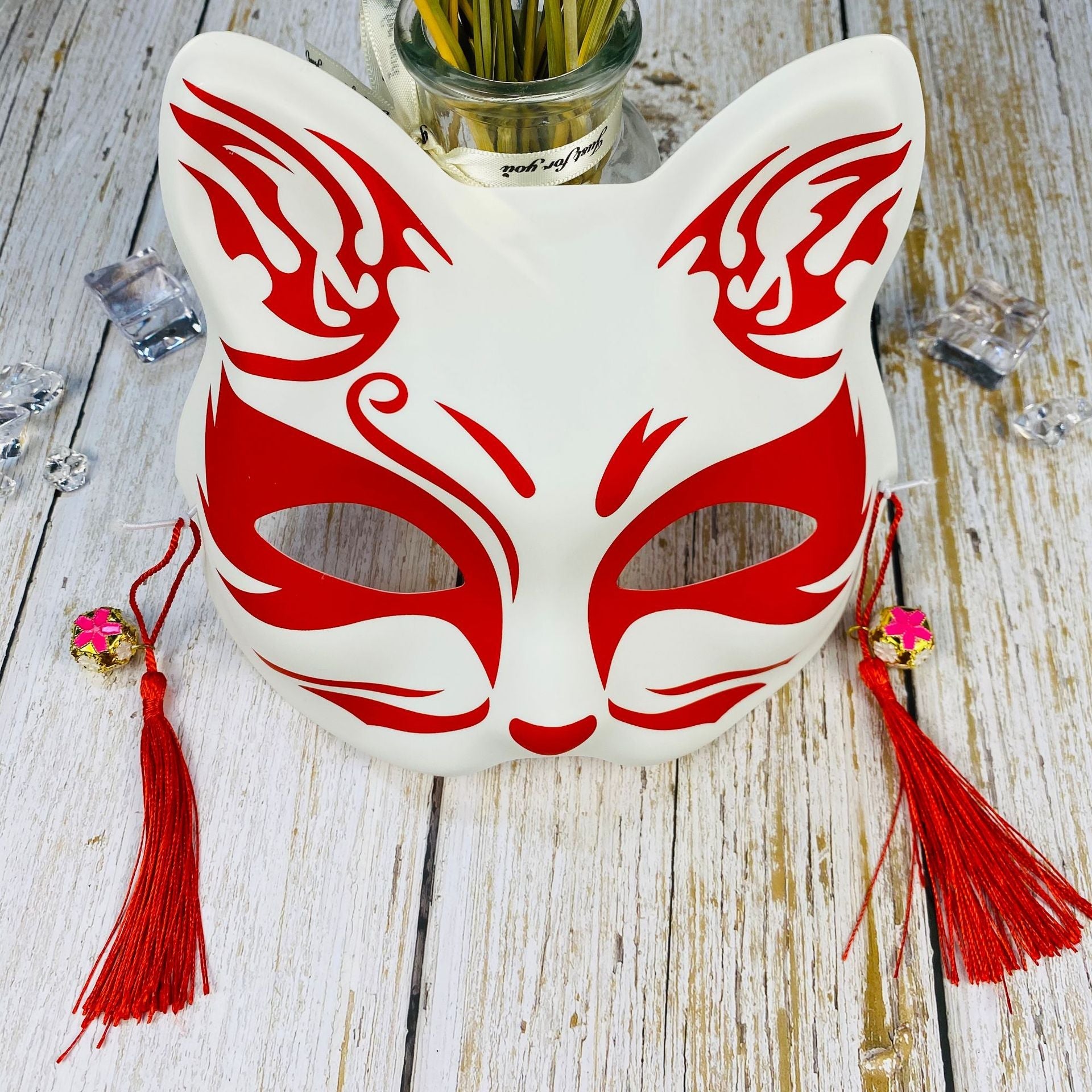 Masque Kitsune Japonais ’Hoshi’ - 2