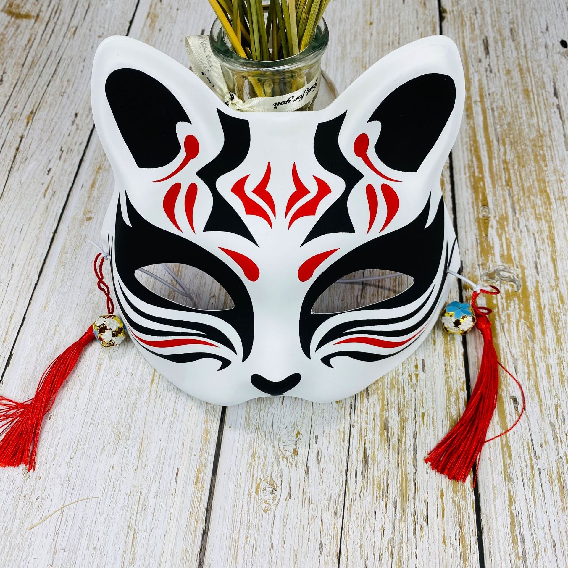 Masque Kitsune Japonais ’Hoshi’ - 3