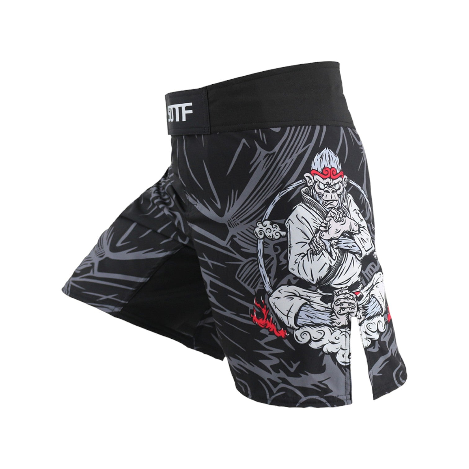 muay thai shorts streetwear - S