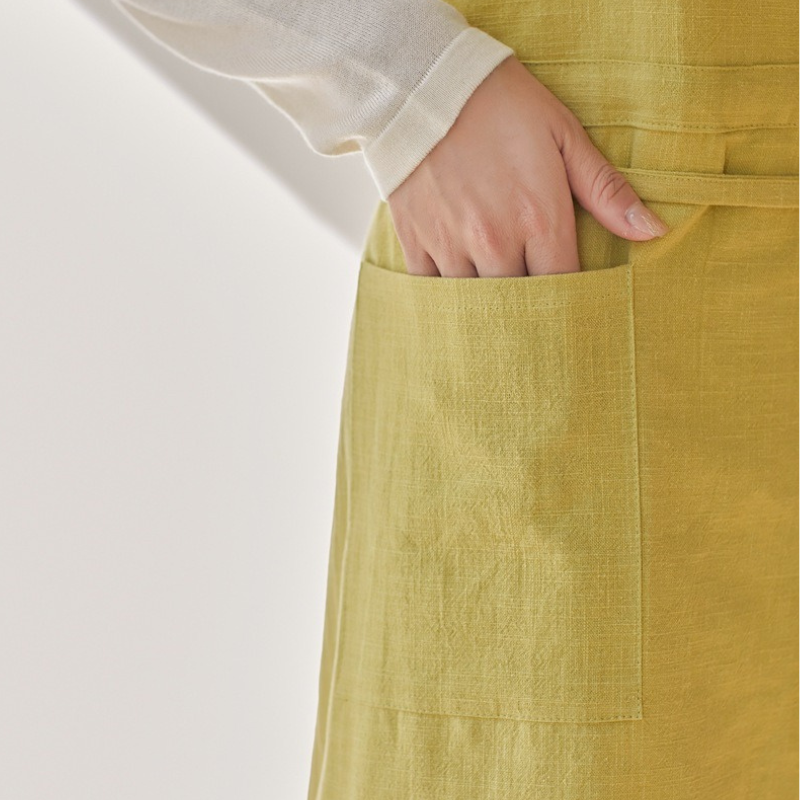 Tablier lin japonais